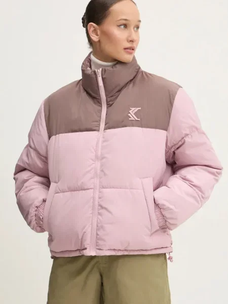 Kurtka Karl Kani OG Reversible Puffer Jacket Rose/ Taupe XS różowa