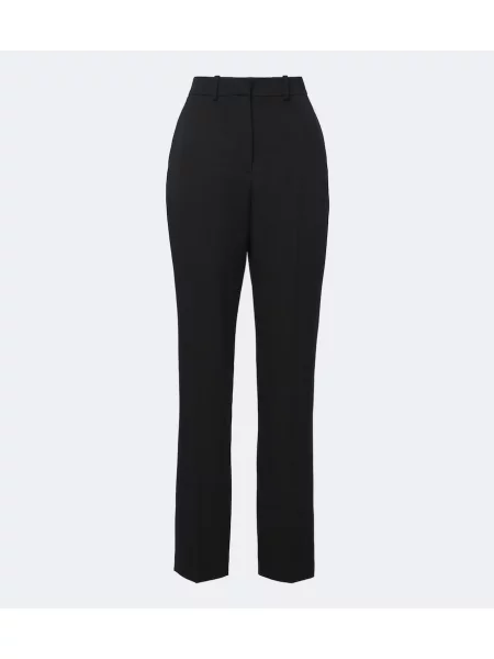 Gyapjú nadrág Givenchy fekete
