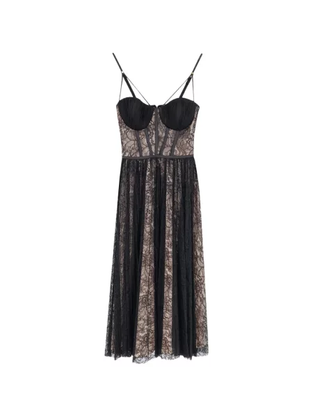 Rochie Elisabetta Franchi din dantelă negru