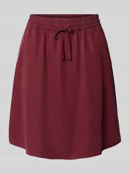 Mini-spódnica z lyocellu Marc O'polo Denim bordowa