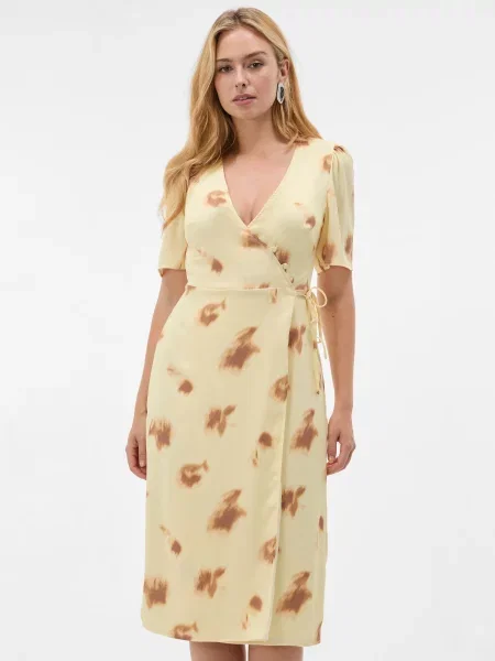 Rochie midi Orsay galben