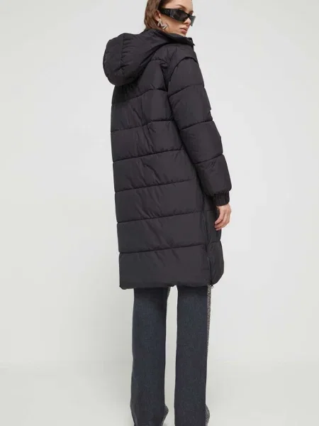 Bunda Moschino Jeans zimní černá