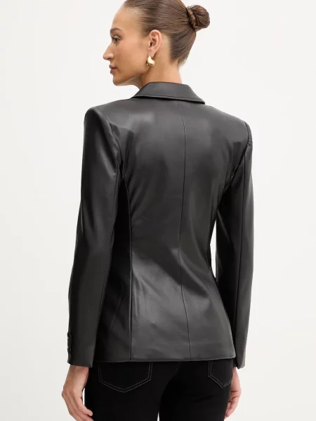 Versace Jeans Couture sacou un singur rând de uni negru