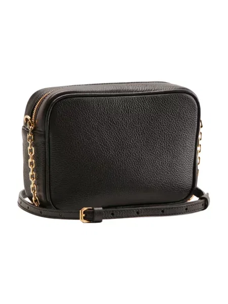 Torebka crossbody Patrizia Pepe skórzana brązowa