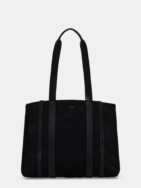 HUGO geantă shopper Thenah_Tote negru