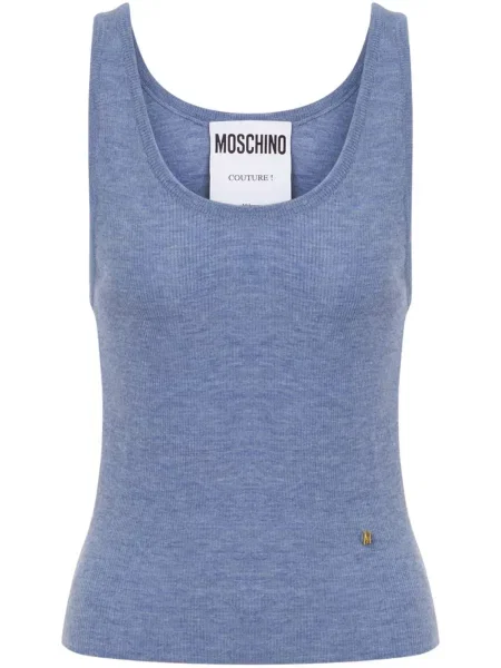 Top Moschino albastru