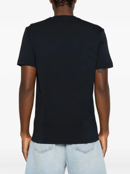 Tricou Moschino cu autograf albastru