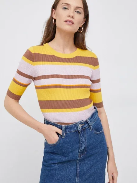 Pulover Vero Moda rjava