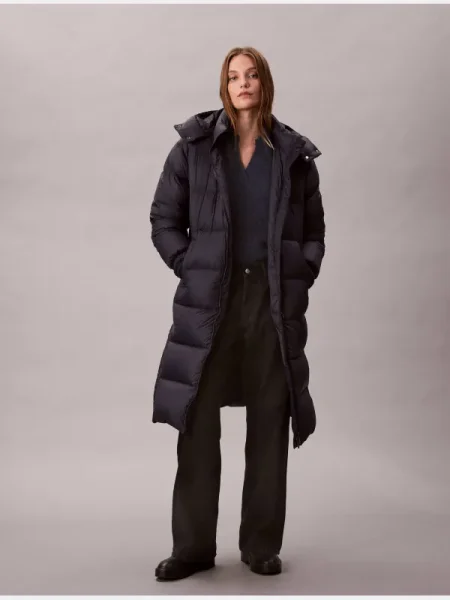 Calvin Klein Jeans Palton de iarnă Essential Bleumarin