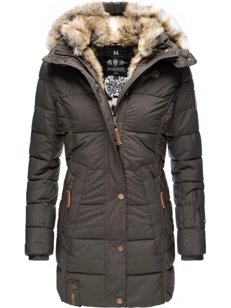 MARIKOO Palton de iarnă bazalt gri
