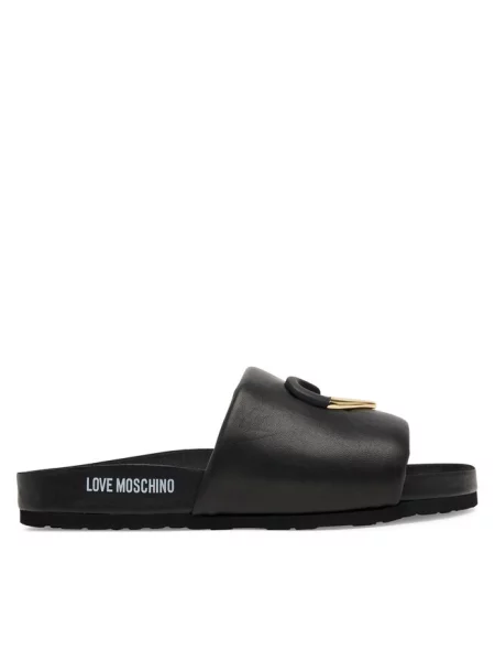 Klapki LOVE MOSCHINO czarne
