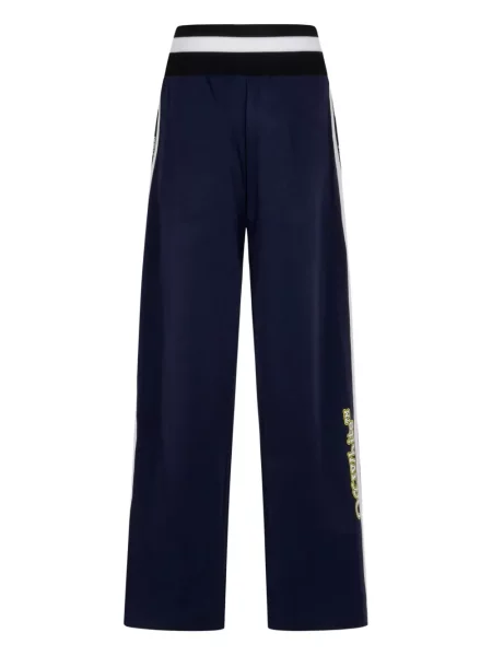 Pantaloni Off-white cu imagine alb