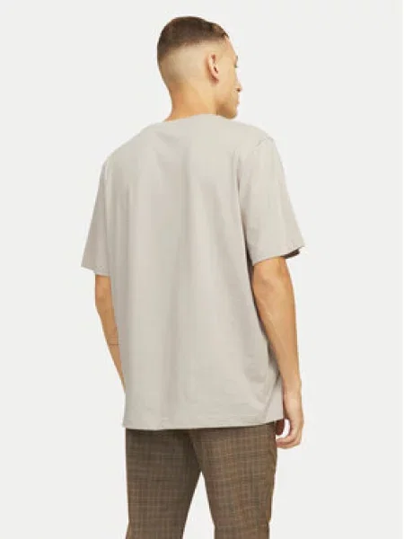 JACK & JONES Majica JPRBLUARCHIE kit / rdeča / bela bež