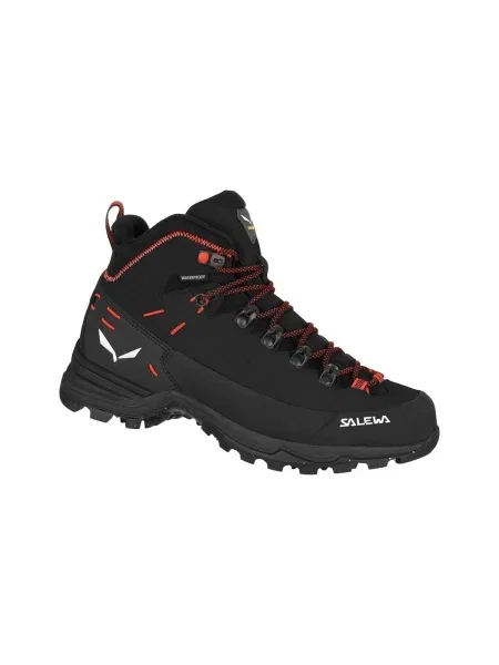 Salewa dámske trekové topánky Alp Mate Winter Mid WP black čierna