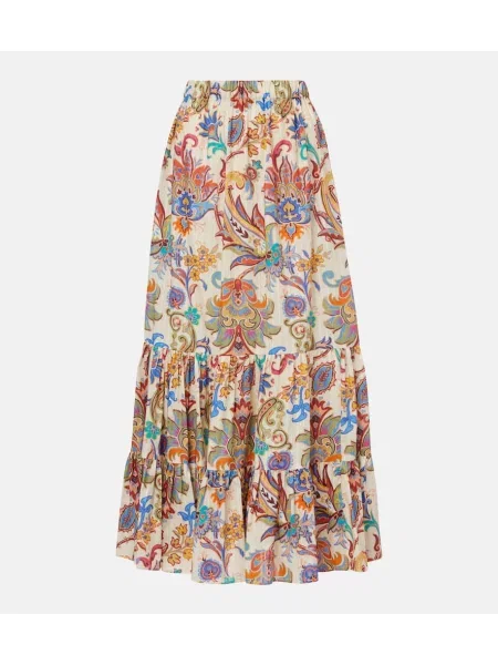 Fusta maxi Etro cu model paisley