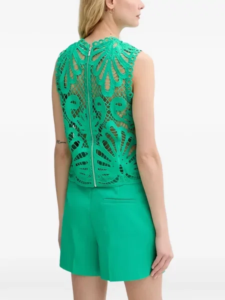 Top Morgan fără mâneci verde