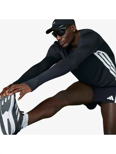 Тениска adidas Adizero Running Longsleeve T-Shirt Black XL черно