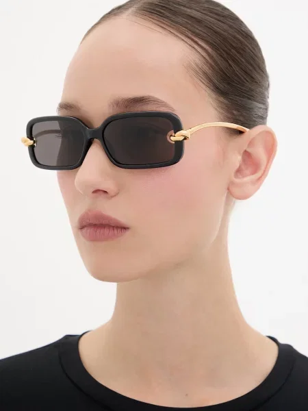 Bottega Veneta Γυαλιά ηλίου γυναικεία μαύρο