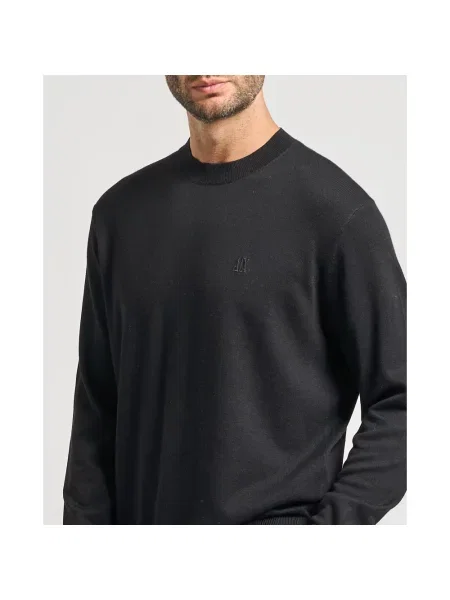 Lekki sweter Armani Exchange elegancki czarny
