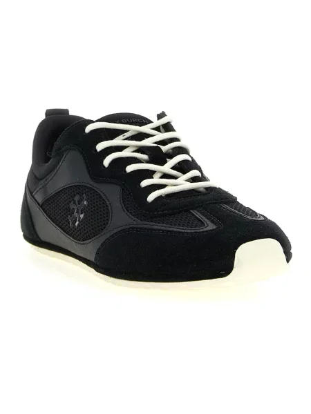 Sneakersy Tory Burch skórzane czarne