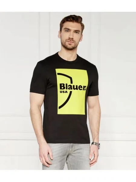 BLAUER Tricou negru