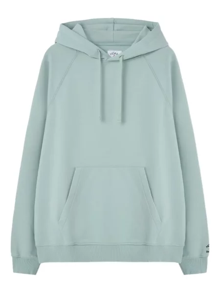 Pulover Barbour cu glugă albastru