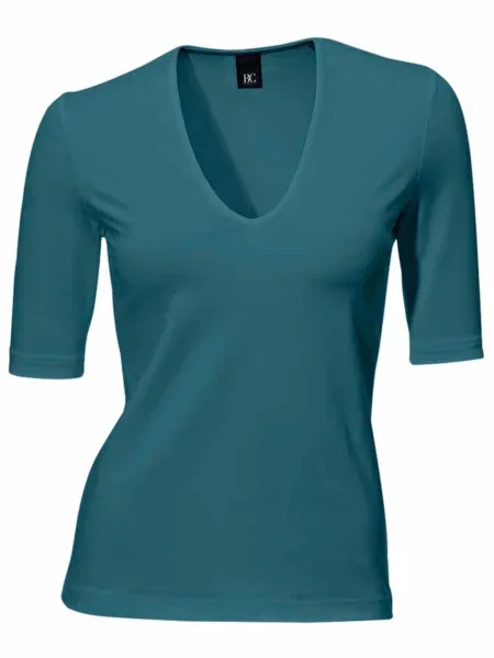 Heine Tricou petrol verde