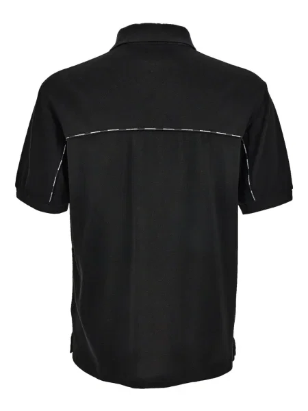 Polo Versace Jeans Couture με κέντημα μαύρο