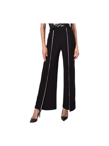 Spodnie Frank Lyman z rozcieciem czarne