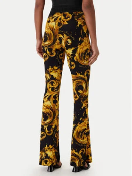 Versace Jeans Couture Leggings Flare Fit fekete