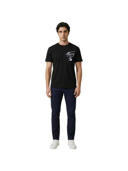 Tričko Tommy Jeans černé