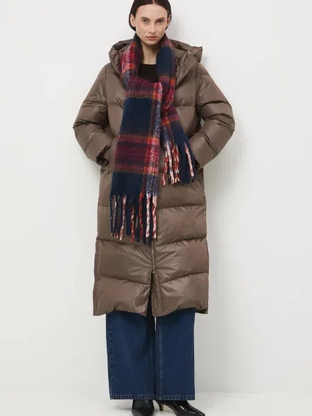 Пухове пальто Medicine коричневий