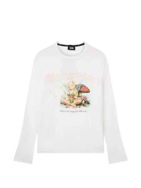 Tricou Gcds cu imagine alb