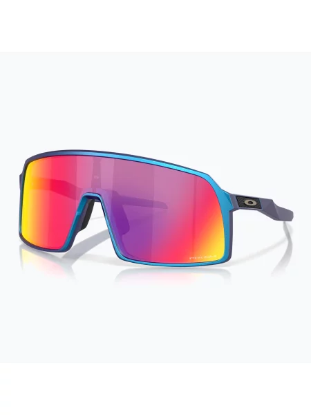 Oakley Sutro matt cián/kék colorshift/prizm közúti napszemüveg. Méret: OS kék