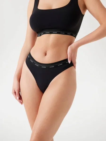 Guess Underwear Tanga MATILDE negru