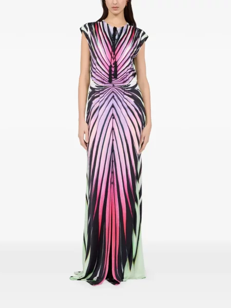 Rochie maxi Roberto Cavalli negru