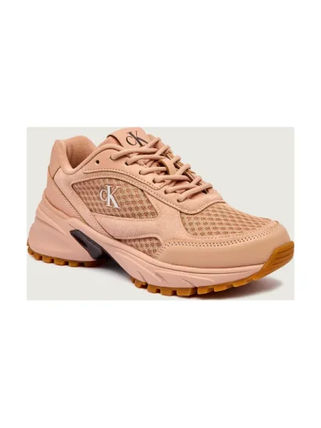 Calvin Klein Teniși din piele HIKE RUNNER roz