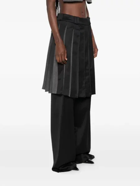 Pantaloni Vestiaire D'un Oiseau Libre negru