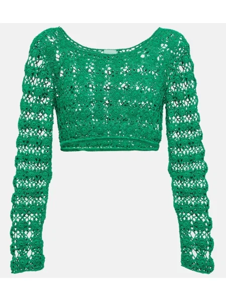 Cropp top Anna Kosturova verde
