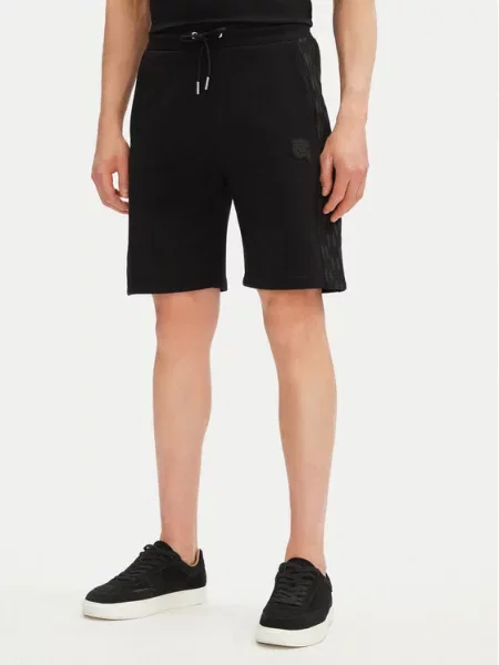 KARL LAGERFELD Sportovní kraťasy černá
