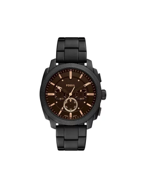 Fossil Ρολόι Machine Chronograph μαύρο