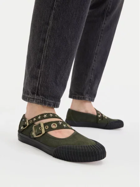 Vans Balerina Mary Jane Straps zöld