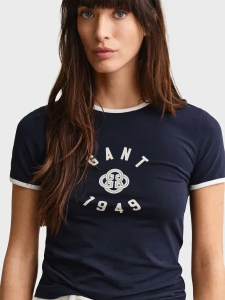 Футболка Gant синяя