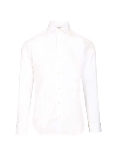 Cămașă Al Duca D’aosta 1902 din țesătură twill alb