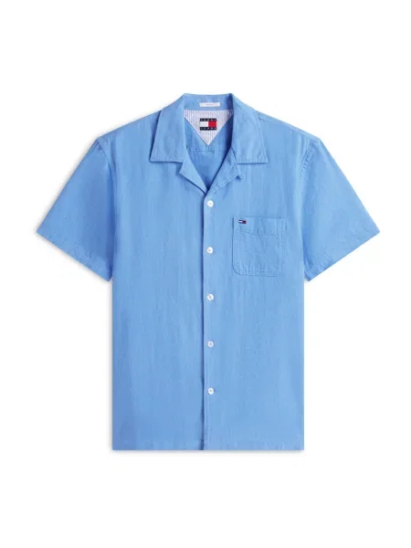 Tommy Jeans Cămașă azur albastru