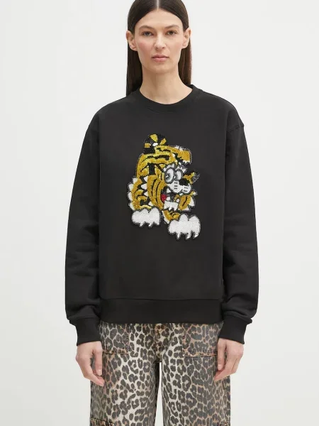 Кофта Kenzo x Verdy з аплікацією чорний