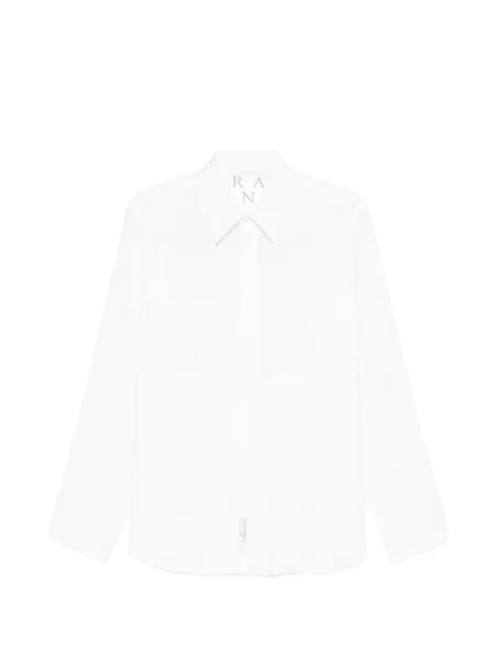 Дълго риза Ranra бяло