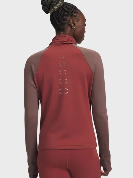 Лонгслів Under Armour для бігу червоний
