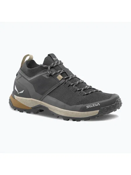 Мъжки ботуши за трекинг Salewa Puez 2 Knit Powertex black/black черно
