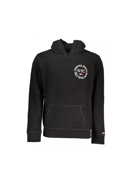 Bluza z kapturem Tommy Hilfiger czarna